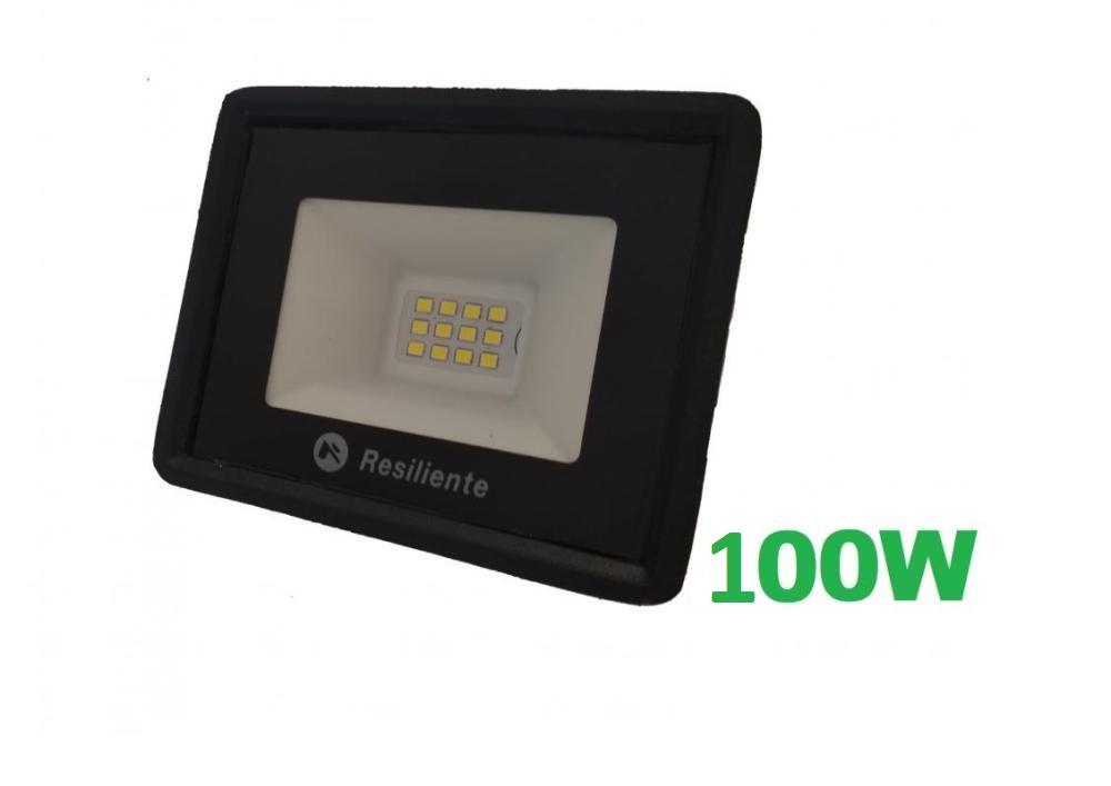REFLECTOR LED 100W 220V RESILIENTE