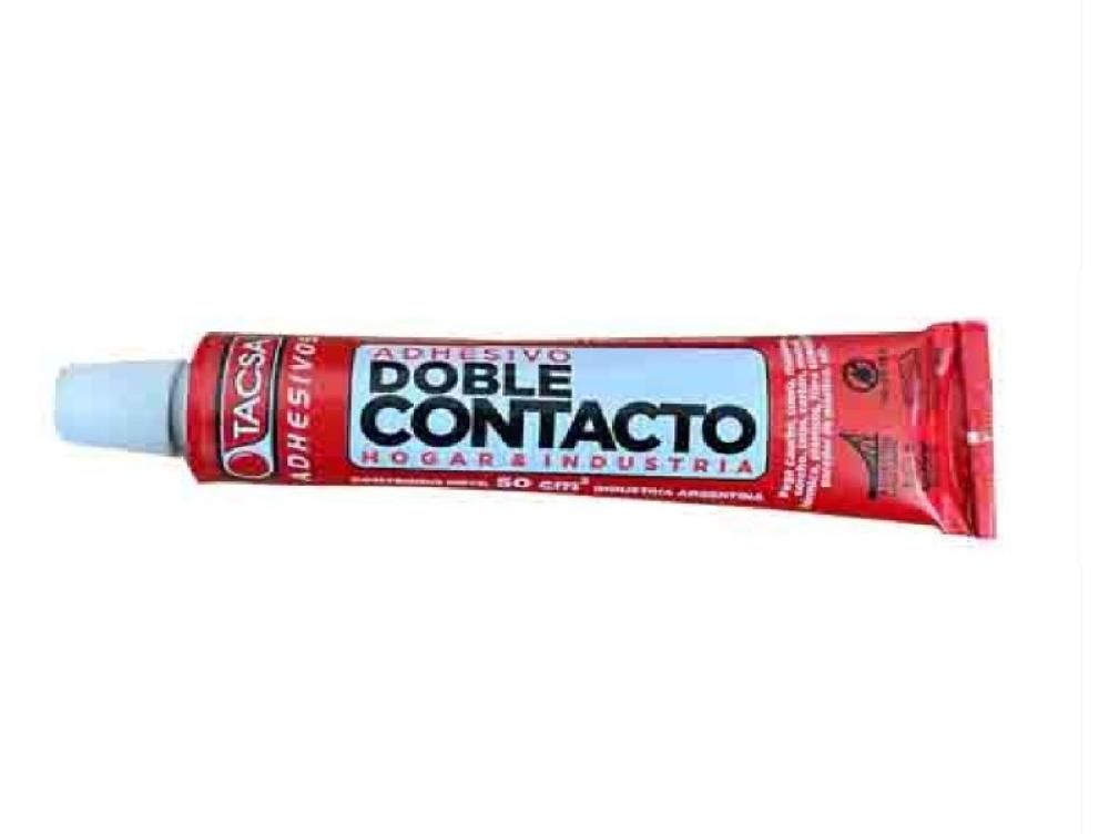 ADHESIVO DOBLE CONTACTO POMO 50cm3 TACSA