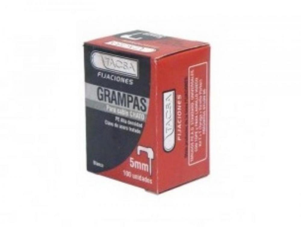 GRAMPA CHATA Nº 5 BLANCA x 100 UNIDADES C/U TACSA