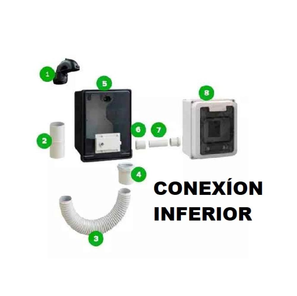 KIT PILAR MONOFASICO CONECCION INFERIOR C/RESET GENROD