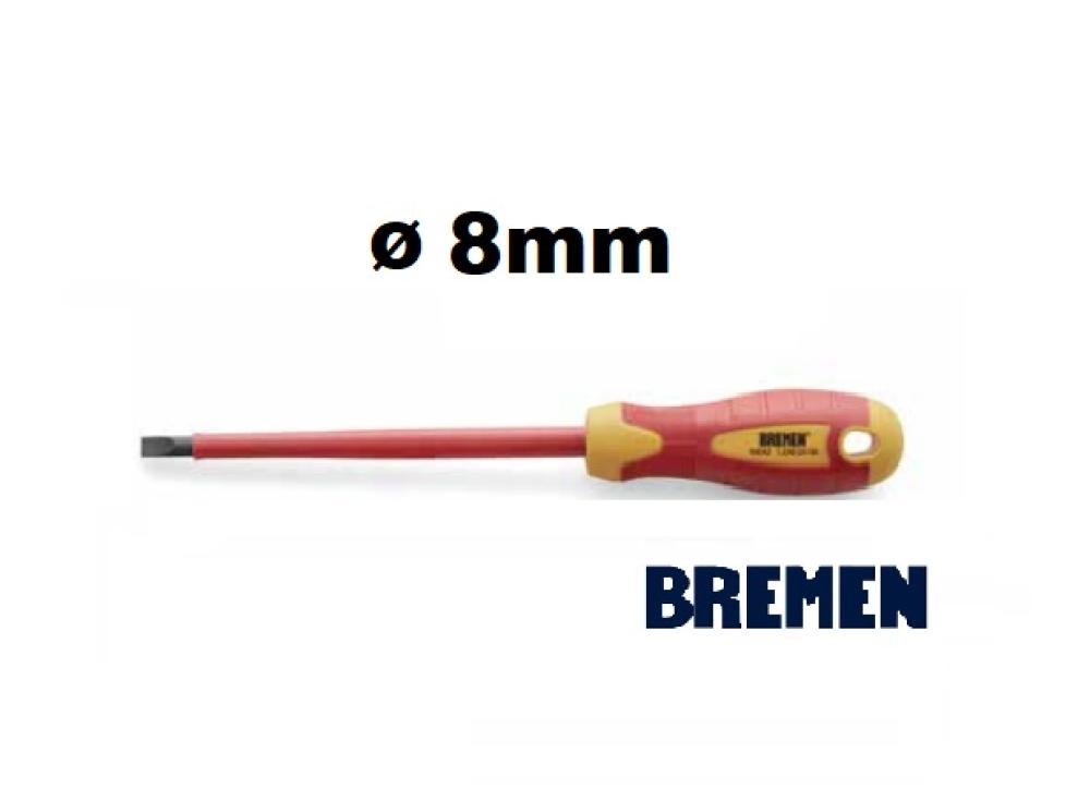 DESTORNILLADOR Electricista PH (+) #3 (ø8.0x150mm) (1.000V) BREMEN