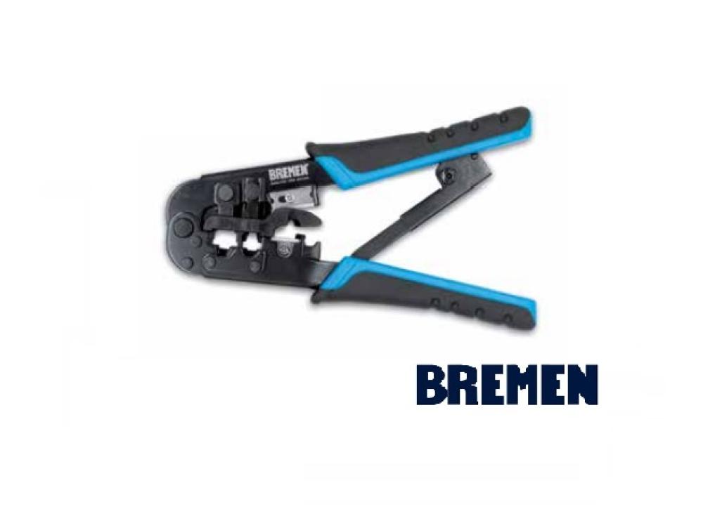 CRIMPEADORA para TERMINALES (RJ11-RJ12-RJ45) BREMEN