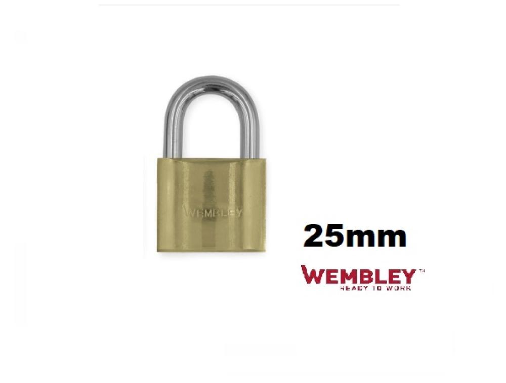 CANDADO WEMBLEY® TITANIUM 25mm (3 llaves) BREMEN