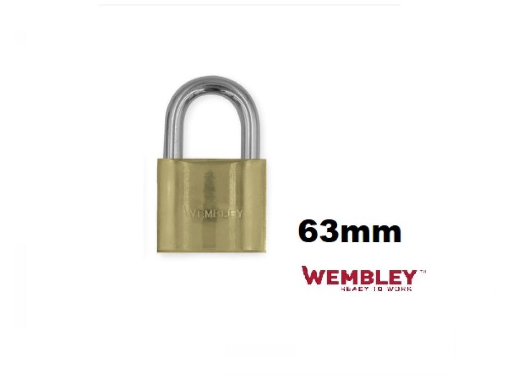 CANDADO WEMBLEY® TITANIUM 63mm (3 llaves) BREMEN
