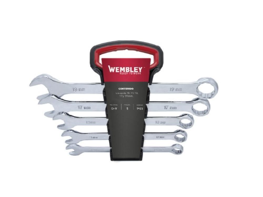 JUEGO DE LLAVES COMBINADAS WEMBLEY® (5Pzs) 10,11,13,17,19 BREMEN
