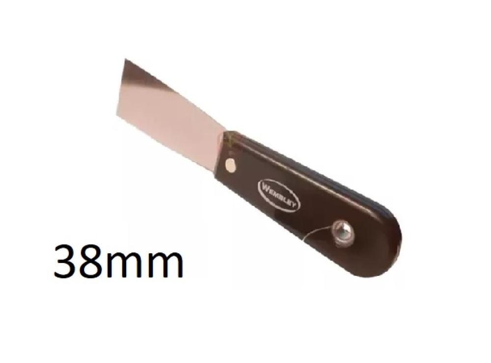 ESPATULA WEMBLEY Mango Plastico Rojo ( 38) 1½" BREMEN