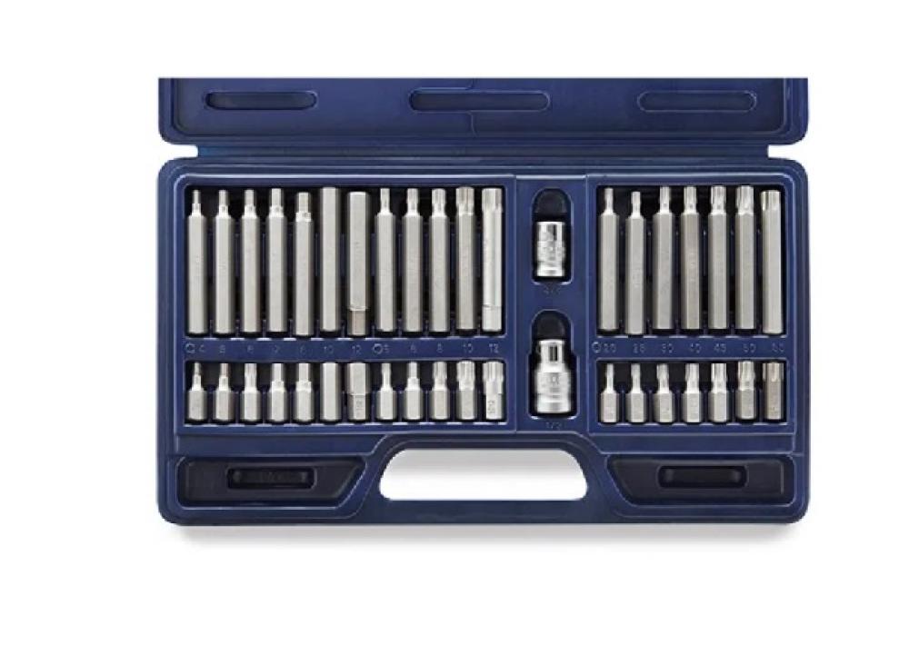 JGO.PUNTAS Torx/Allen/Multi-Estria x 40 Pzs BREMEN