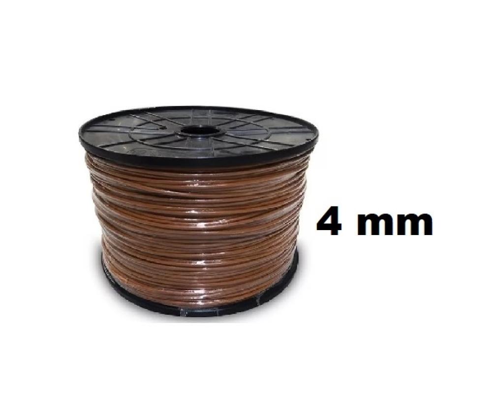 BOBINA CABLE UNIPOLAR 1x 4 MARRON WIREFLEX