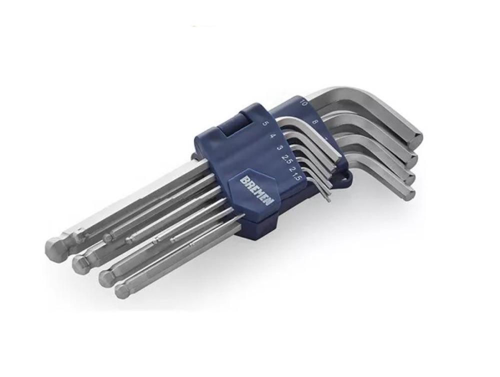 LLAVES ALLEN x 10 Pzs CARDANICA [MM] S2 BREMEN