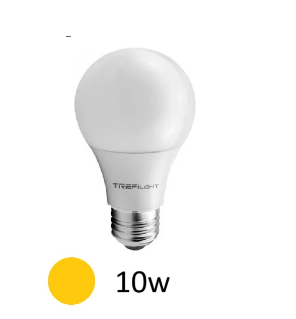 LAMPARA LED 10W E27 LUZ CALIDA TREFI