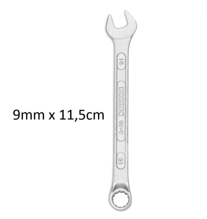 LLAVE COMBINADA mm 9 PROFESIONAL BREMEN