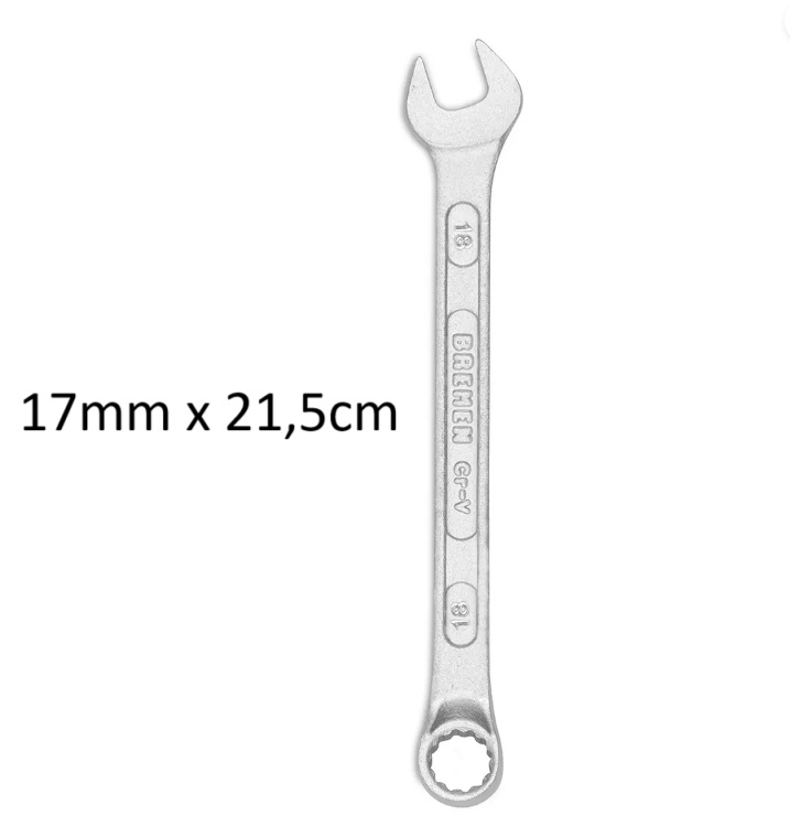 LLAVE COMBINADA mm 17 PROFESIONAL BREMEN