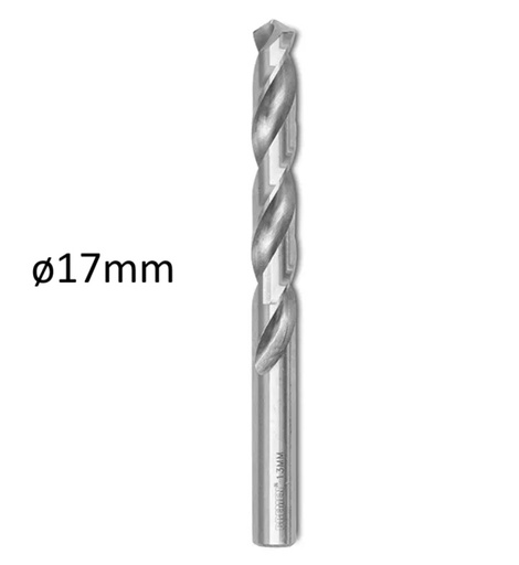 [6325-BREMEN] MECHA HSS (Acero Rápido) ø 17.00mm [ 1 unid] BREMEN