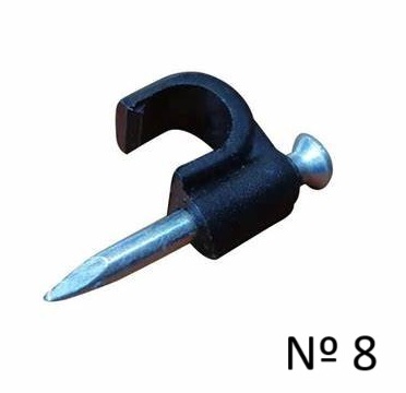 [246051-TOSUN] GRAMPA COAXIL Nº 8 x 100 NEGRA UNIDADES TOSUN