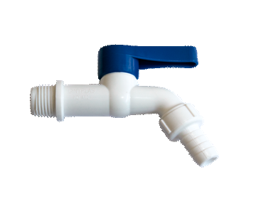 [10141-GINYPLAST] CANILLA ESFERICA DE 1/2 CON PICO MANGA GINYPLAST