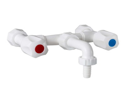 [10229-GINYPLAST] MEZCLADORA DE PARED PICO CORTO FIJO CORONA GINYPLAST