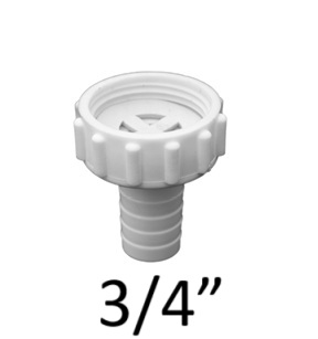 [10552-GINYPLAST] REPUESTO PICO MANGA TUERCA JUNTA DE 3/4” (CANILLA CON VASTAGO) GINYPLAST