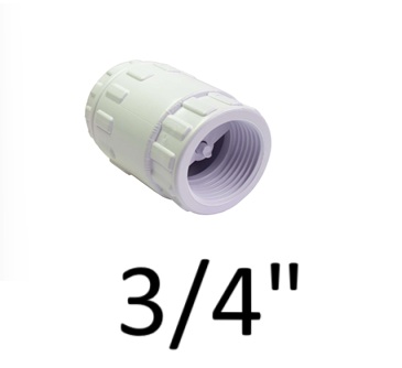 [20612-GINYPLAST] VALVULA DE RETENCION SIN FILTRO 3/4" GINYPLAST
