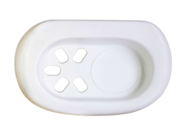 [27102-GINYPLAST] PORTA CEPILLO Y VASO BLANCO GINYPLAST