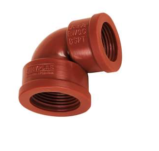 [41301-GINYPLAST] CODO PP HH REDUCCION 3/4” x 1/2” GINYPLAST