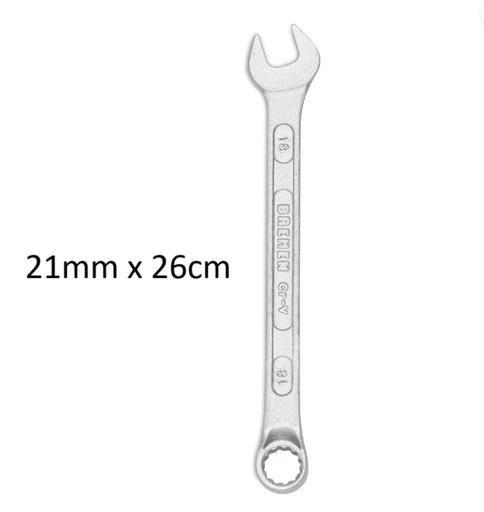 [3517-BREMEN] LLAVE COMBINADA mm 21 PROFESIONAL BREMEN
