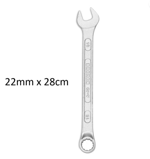 [3619-BREMEN] LLAVE COMBINADA mm 22 PROFESIONAL BREMEN