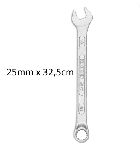 [3553-BREMEN] LLAVE COMBINADA mm 25 PROFESIONAL BREMEN