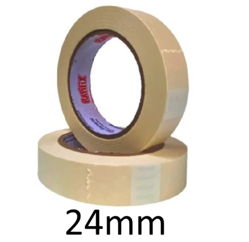 [05000042400040] CINTA DE PAPEL 50m x 24mm BLANCA RAPIFIX