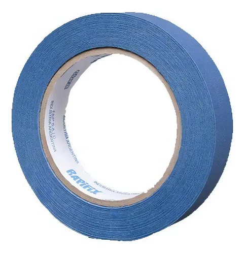 [05500041800040] CINTA DE PAPEL 50m x 18mm AZUL RAPIFIX
