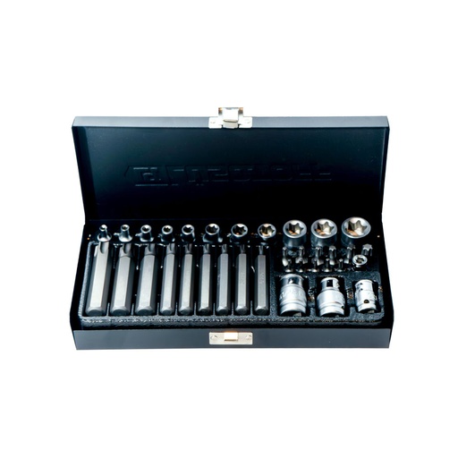 [L1048-LUSQTOFF] JUEGO DE PUNTAS TORX Y BOCALLAVES 35 PIEZAS LUSQTOFF