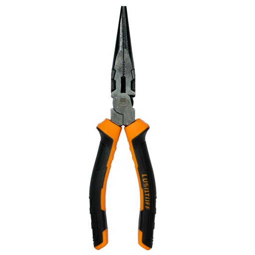 [L4222-LUSQTOFF] PINZA DE PUNTA MEDIA CAÑA 8" (200MM) PRO LUSQTOFF