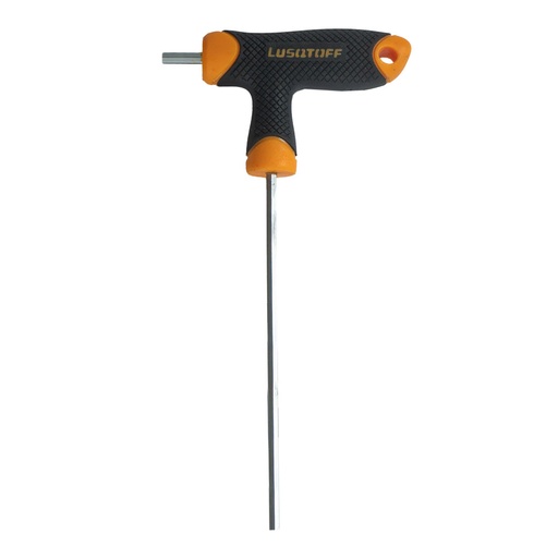 [L6806-LUSQTOFF] LLAVE HEXAGONAL CON MANGO EN T - 3 x 100MM LUSQTOFF