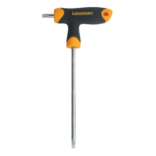 [L6856-LUSQTOFF] LLAVE TORX TAMPER CON MANGO EN T - T20 x 100MM LUSQTOFF