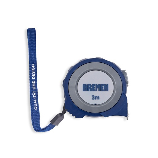 [8293-BREMEN] CINTA METRICA AUTO-FRENANTE DOBLE LECTURA 3mx19mm BREMEN
