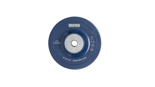 [8583-BREMEN] DISCO DE FIBRA  4-1/2" SOPORTE FLEXIBLE BREMEN