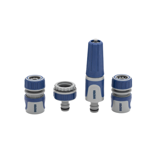 [8403-BREMEN] JARD. LANZA DE RIEGO REGULABLE EN KIT, CON CONECTORES RAPIDOS BREMEN