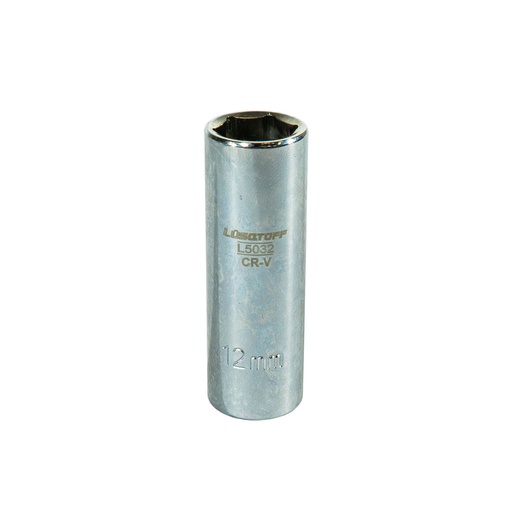 [L5032-LUSQTOFF] BOCALLAVE HEXAGONAL LARGO 12MM ENCASTRE 1/4 LUSQTOFF