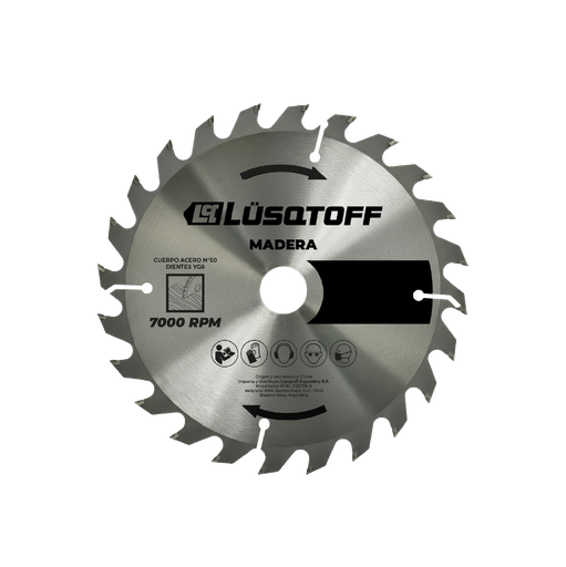 [DML2552580-LUSQTOFF] DISCO MULTIMATERIAL 255 * 25,4 * 80T LUSQTOFF