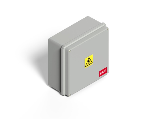 [06090907HDX-GENROD] CAJA DE PASE IP 65 SISTELECTRIC HDX 90X90X75 GENROD