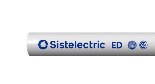 [TR40ED-GENROD] TUBO RIGIDO SISTELECTRIC ED Ø40MM GENROD