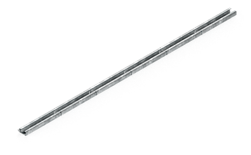 [RGA0600-GENROD] RIEL DE 600MM PARA GRAMPAS GENROD