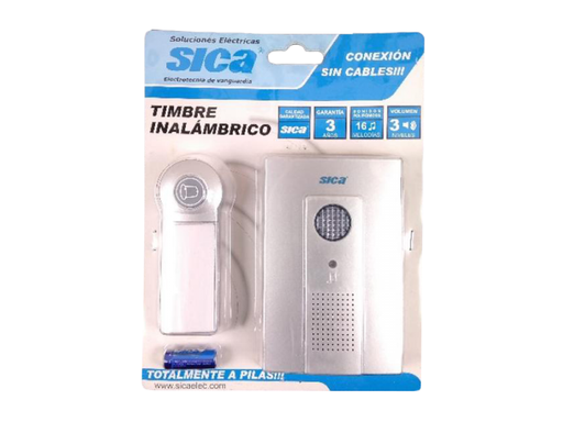 [810410] TIMBRE INALAMBRICO 16 MELODIAS SICA