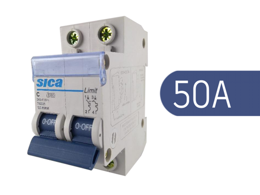[782250] TERMICA BIPOLAR 2x 50A 3KA SICA