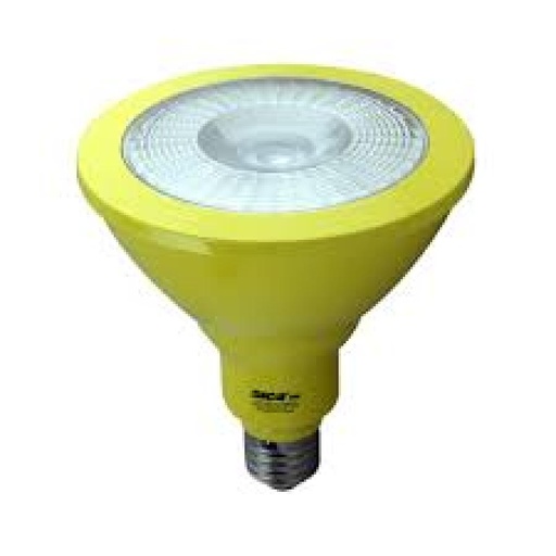 [911373] LAMPARA LED PAR38 8W E27 AMARILLA SICA