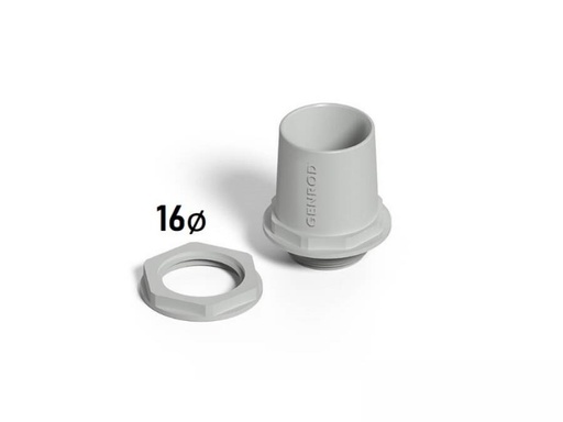 [CTRG016E-GENROD] CONECTOR 16mm IP54 GENROD