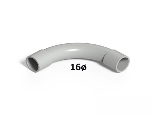 [VTR016E-GENROD] CURVA 16mm IP54 GENROD