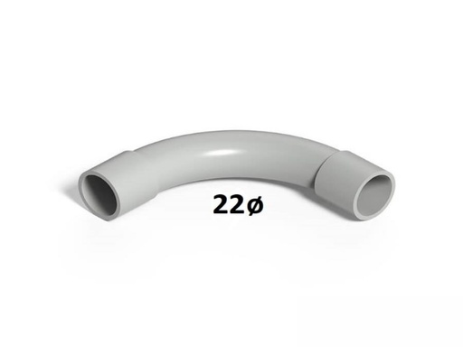 [VTR022E-GENROD] CURVA 22mm IP54 GENROD