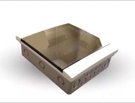 [480024-GENROD] CAJA TERMICA PVC EMBUTIR 24M CON TAPA GENROD