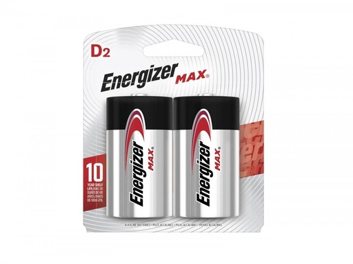 [P_CENER] PILA ALCALINA 1,5V "D" (BP2) ENERGIZER