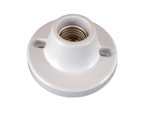 [812-TREFI] FLORON E27 BAKELITA BLANCO TREFI